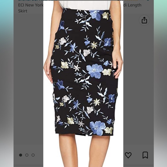 Eci midi pencil skirt - Picture 2 of 7